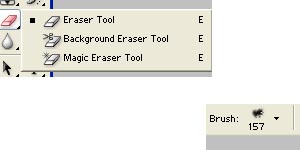 Eraser tool